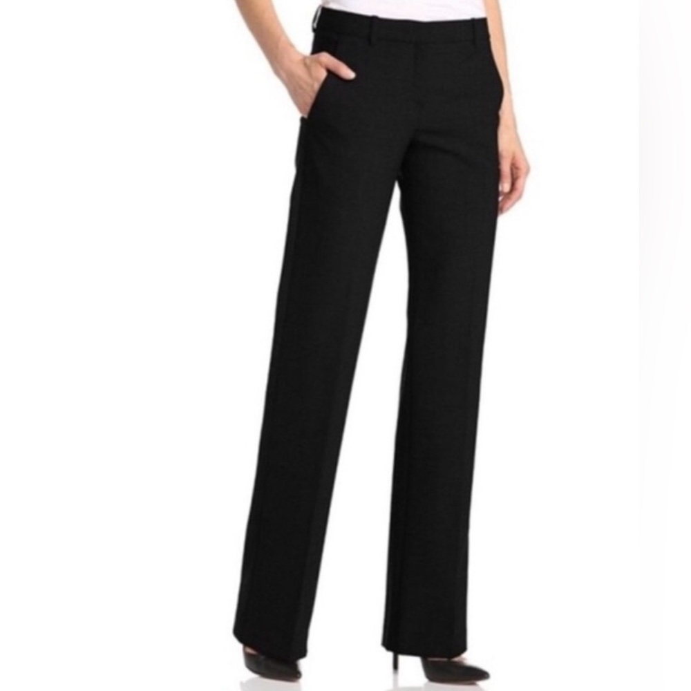 Theyskens' Theory Wool Blend Elegant Black Trousers Dress Pants Size 6